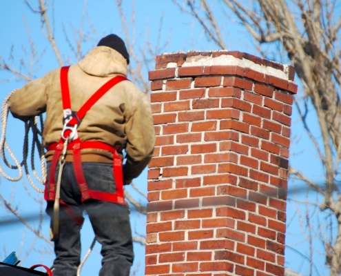 Chimneys in Hampton