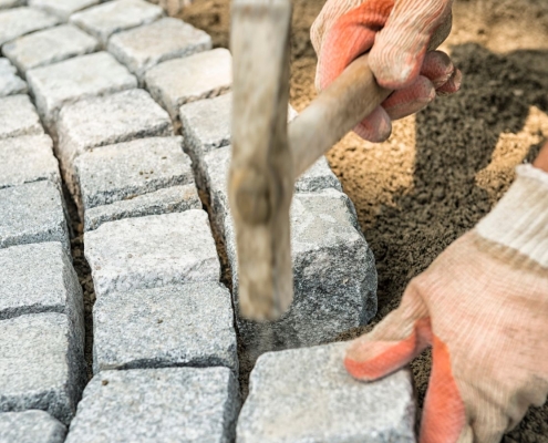 Masonry Walkways in Hampton